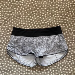Lululemon grey shorts size 8